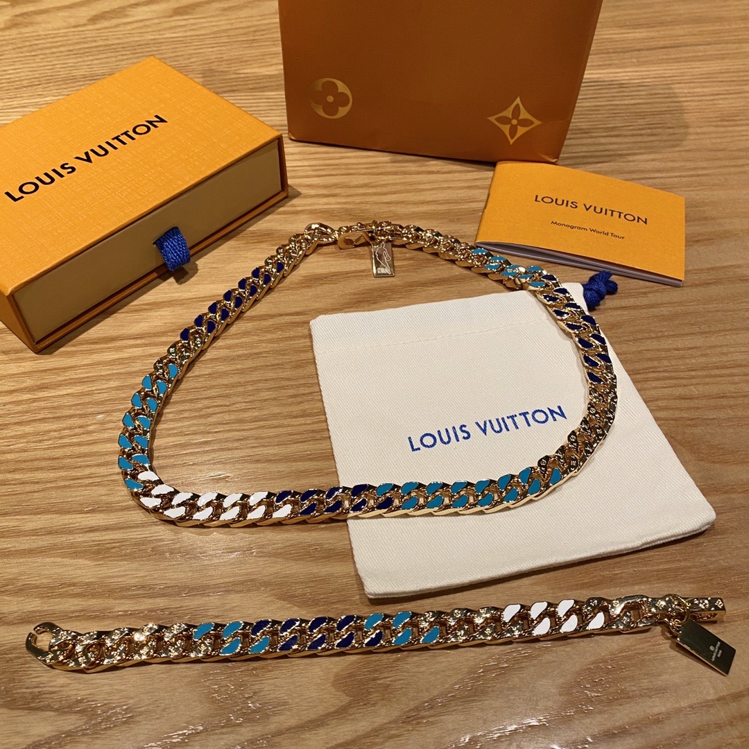 louis-vuitton-lvxnba-chain-links-bracelet-fashion-jewellery-MP3053-09 louis vuitton lvxnba chain links bracelet fashion jewellery MP3053 09