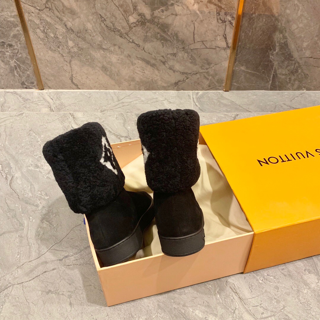 louis-vuitton-snowdrop-flat-ankle-boot-shoes-1A8D0U-05 louis vuitton snowdrop flat ankle boot shoes 1A8D0U 05