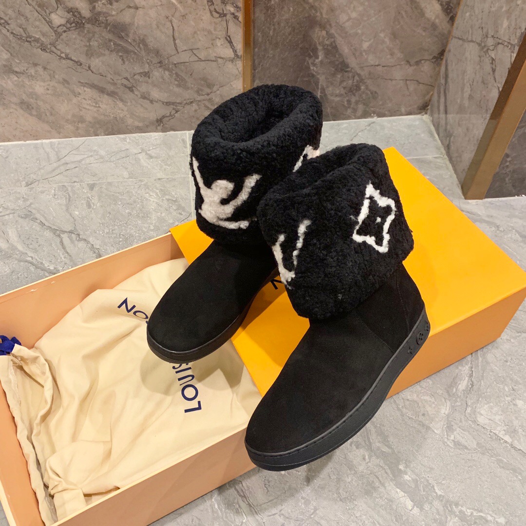 louis-vuitton-snowdrop-flat-ankle-boot-shoes-1A8D0U-06 louis vuitton snowdrop flat ankle boot shoes 1A8D0U 06