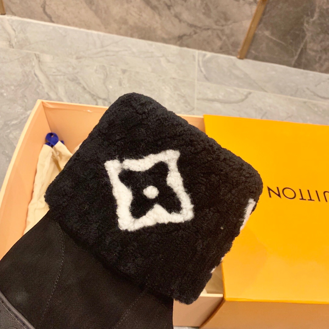 louis-vuitton-snowdrop-flat-ankle-boot-shoes-1A8D0U-07 louis vuitton snowdrop flat ankle boot shoes 1A8D0U 07