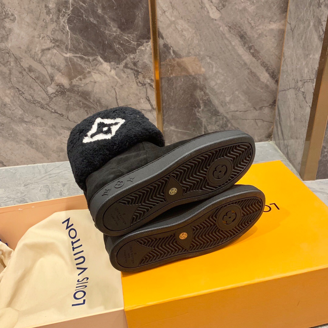 louis-vuitton-snowdrop-flat-ankle-boot-shoes-1A8D0U-09 louis vuitton snowdrop flat ankle boot shoes 1A8D0U 09