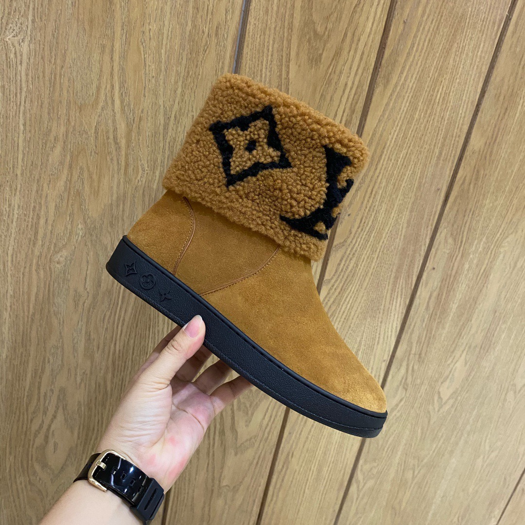 louis-vuitton-snowdrop-flat-ankle-boots-shoes-1A8D1K-09 louis vuitton snowdrop flat ankle boots shoes 1A8D1K 09