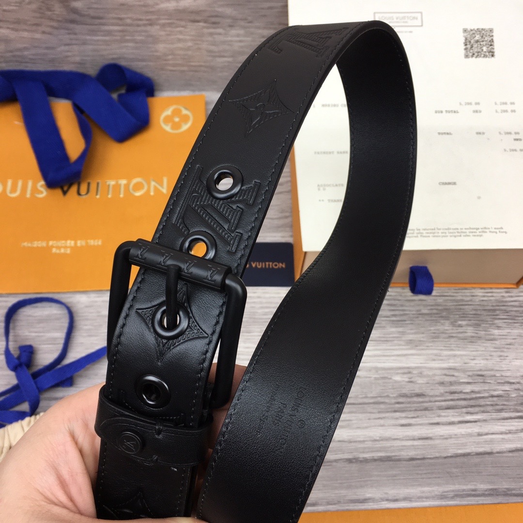 louis-vuitton-voyager-35mm-belt-monogram-shadow-belts-M0281S-06 louis vuitton voyager 35mm belt monogram shadow belts M0281S 06