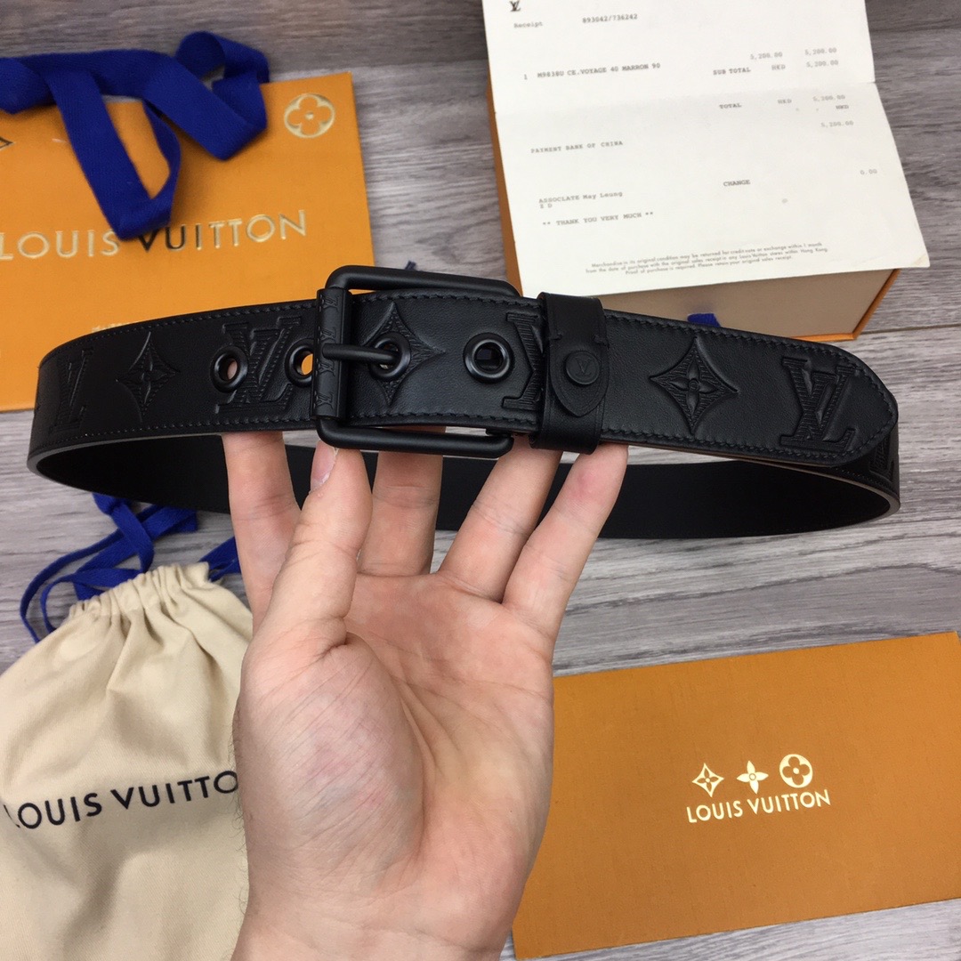 louis-vuitton-voyager-35mm-belt-monogram-shadow-belts-M0281S-09 louis vuitton voyager 35mm belt monogram shadow belts M0281S 09