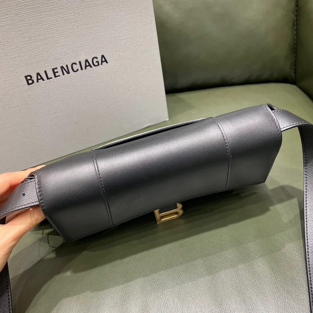 BALENCIAGA-WOMEN'S-DOWNTOWN-XS-SHOULDER-BAG-IN-BLACK-67135529S1M1000_4 BALENCIAGA WOMENS DOWNTOWN XS SHOULDER BAG IN BLACK 67135529S1M1000 4