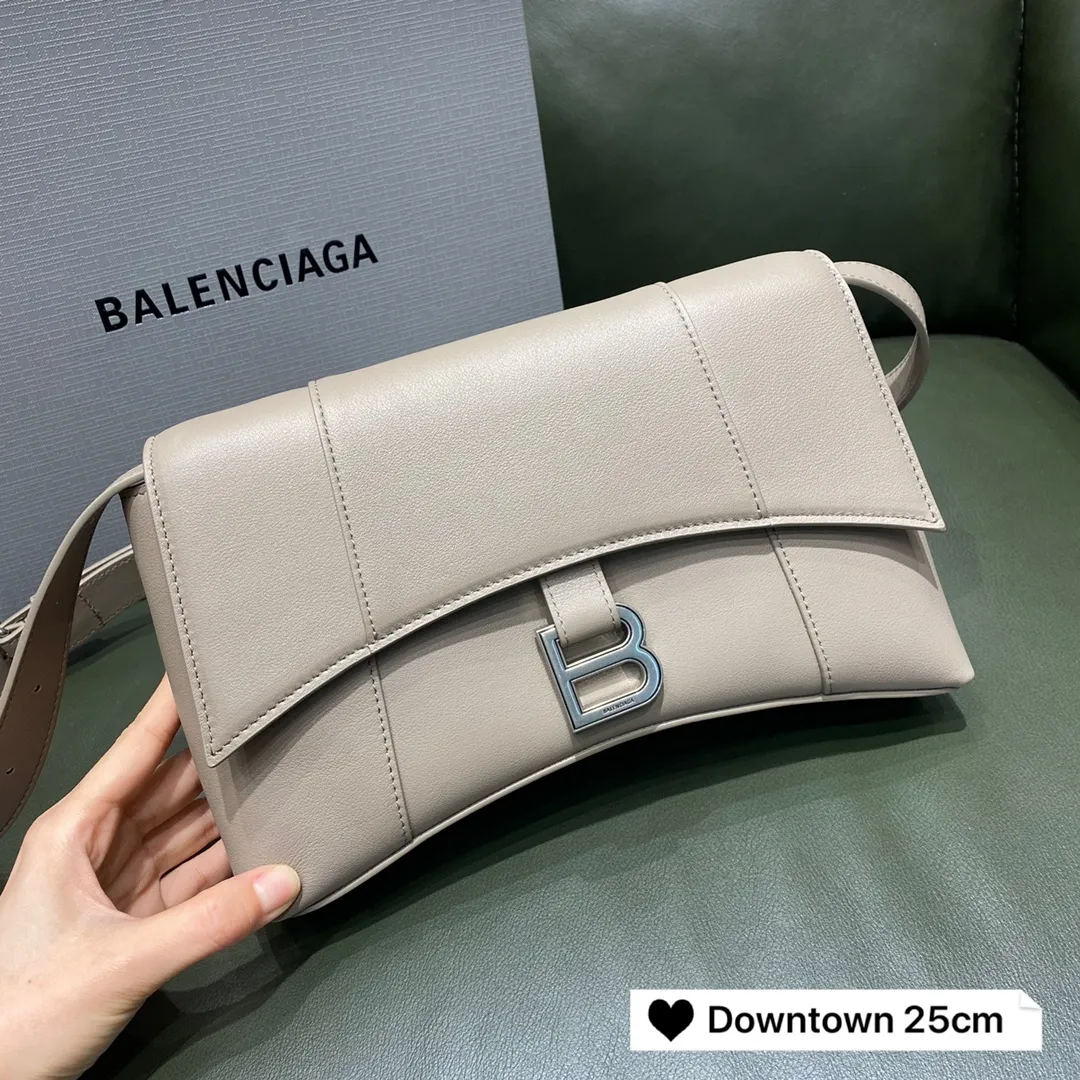 BALENCIAGA-WOMEN'S-DOWNTOWN-XS-SHOULDER-BAG-IN-LIGHT-BEIGE-67135529S1Y2746_1 BALENCIAGA WOMENS DOWNTOWN XS SHOULDER BAG IN LIGHT BEIGE 67135529S1Y2746 1