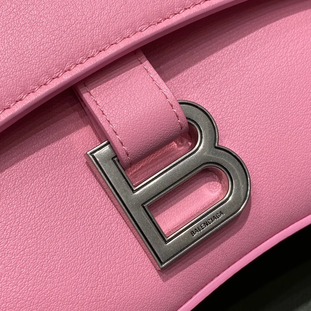 BALENCIAGA-WOMEN'S-DOWNTOWN-XS-SHOULDER-BAG-IN-PINK-67135529S1Y5906_6 BALENCIAGA WOMENS DOWNTOWN XS SHOULDER BAG IN PINK 67135529S1Y5906 6