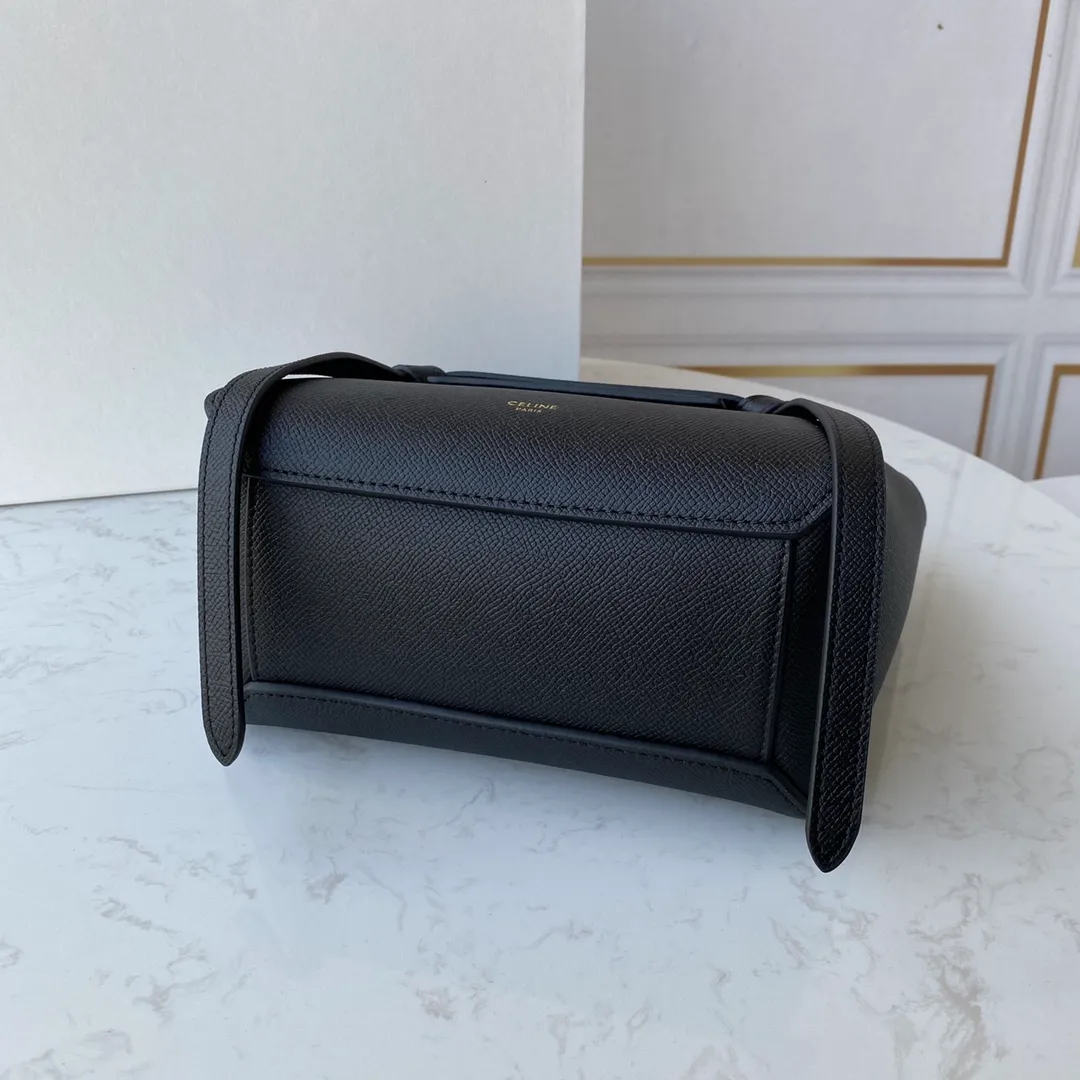 CELINE-MICRO-BELT-BAG-IN-GRAINED-CALFSKIN-BLACK-189153ZVA.38NO_3 CELINE MICRO BELT BAG IN GRAINED CALFSKIN BLACK 189153ZVA.38NO 3