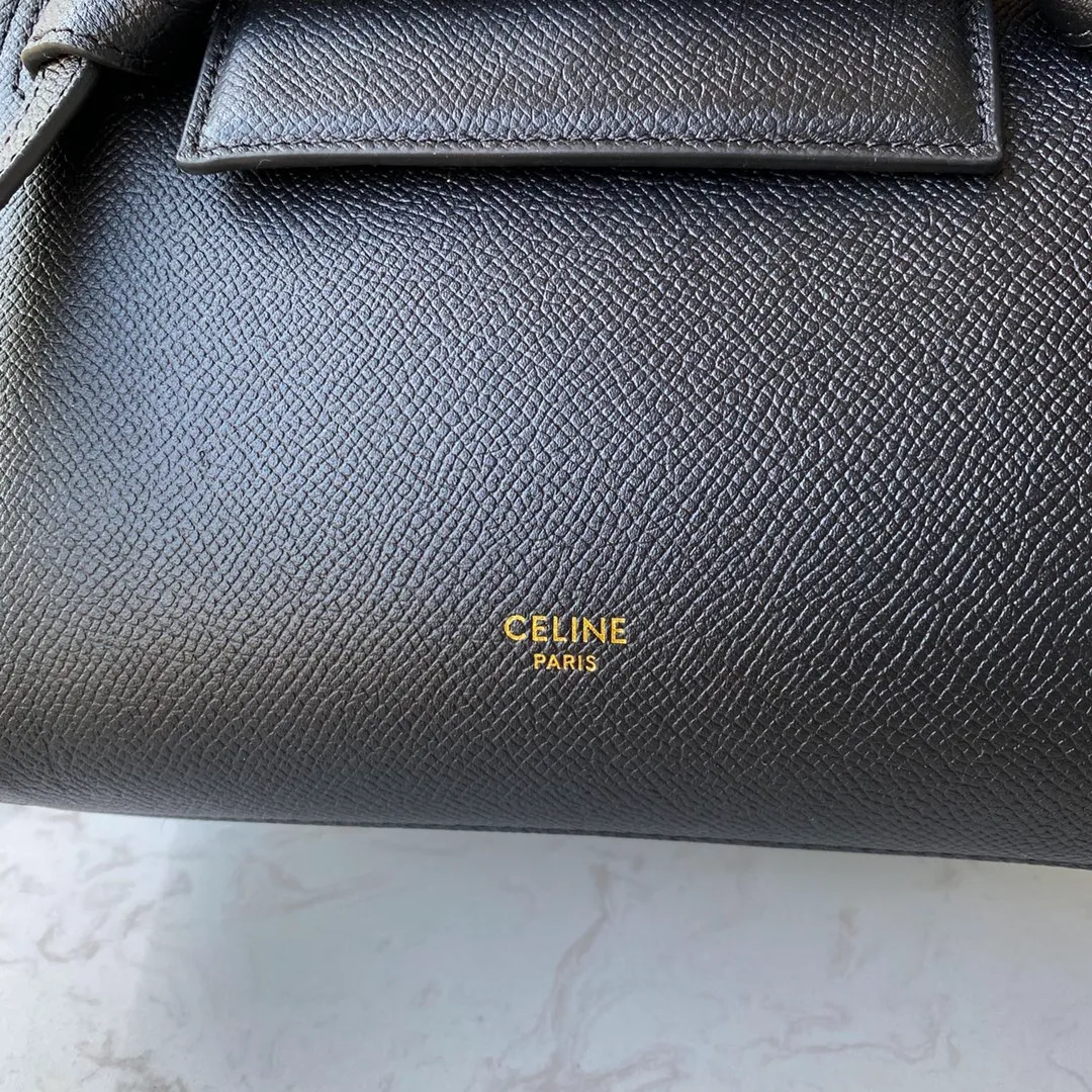 CELINE-MICRO-BELT-BAG-IN-GRAINED-CALFSKIN-BLACK-189153ZVA.38NO_7 CELINE MICRO BELT BAG IN GRAINED CALFSKIN BLACK 189153ZVA.38NO 7