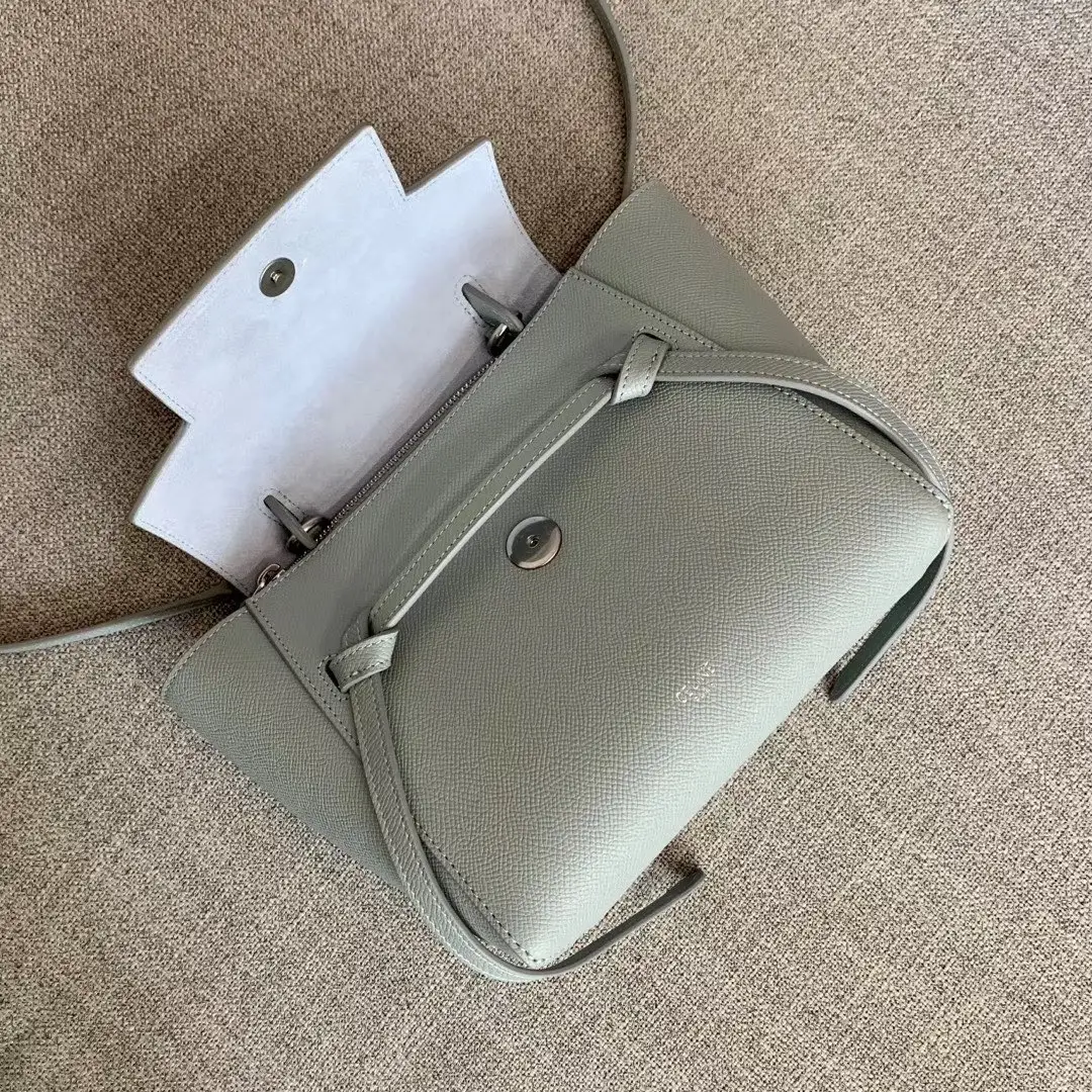 CELINE-MICRO-BELT-BAG-IN-GRAINED-CALFSKIN-VERT-D'EAU-189153ZVA.30VD_6 CELINE MICRO BELT BAG IN GRAINED CALFSKIN VERT DEAU 189153ZVA.30VD 6