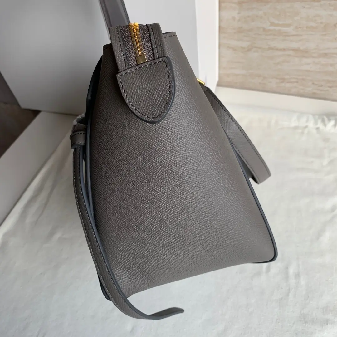 CELINE-MINI-BELT-BAG-IN-GRAINED-CALFSKIN-GREY-189103ZVA.10DC_6 CELINE MINI BELT BAG IN GRAINED CALFSKIN GREY 189103ZVA.10DC 6
