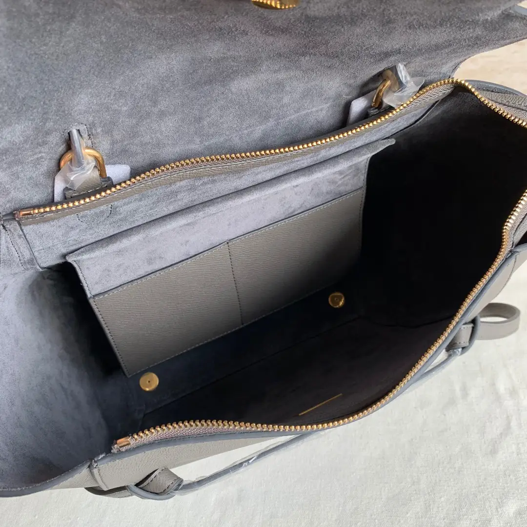 CELINE-MINI-BELT-BAG-IN-GRAINED-CALFSKIN-GREY-189103ZVA.10DC_7 CELINE MINI BELT BAG IN GRAINED CALFSKIN GREY 189103ZVA.10DC 7