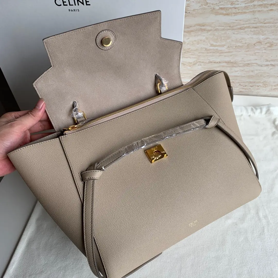 CELINE-MINI-BELT-BAG-IN-GRAINED-CALFSKIN-LIGHT-TAUPE-189103ZVA.18LT_4 CELINE MINI BELT BAG IN GRAINED CALFSKIN LIGHT TAUPE 189103ZVA.18LT 4