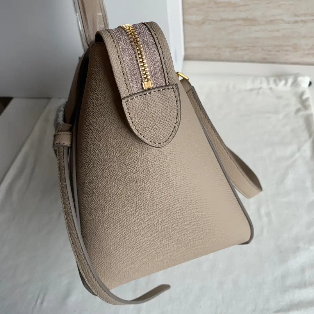 CELINE-MINI-BELT-BAG-IN-GRAINED-CALFSKIN-LIGHT-TAUPE-189103ZVA.18LT_6 CELINE MINI BELT BAG IN GRAINED CALFSKIN LIGHT TAUPE 189103ZVA.18LT 6