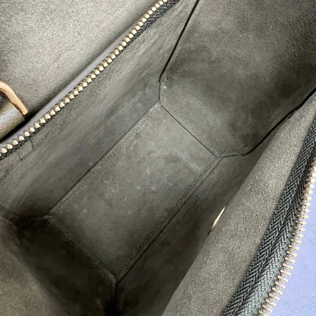 CELINE-NANO-BELT-BAG-IN-GRAINED-CALFSKIN-ARMY-GREEN-189003ZVA.31GR_6 CELINE NANO BELT BAG IN GRAINED CALFSKIN ARMY GREEN 189003ZVA.31GR 6