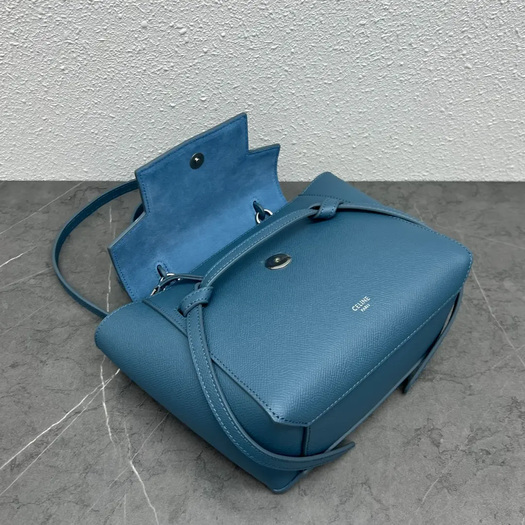 CELINE-NANO-BELT-BAG-IN-GRAINED-CALFSKIN-AZURE-189003ZVA.07ZA_5 CELINE NANO BELT BAG IN GRAINED CALFSKIN AZURE 189003ZVA.07ZA 5