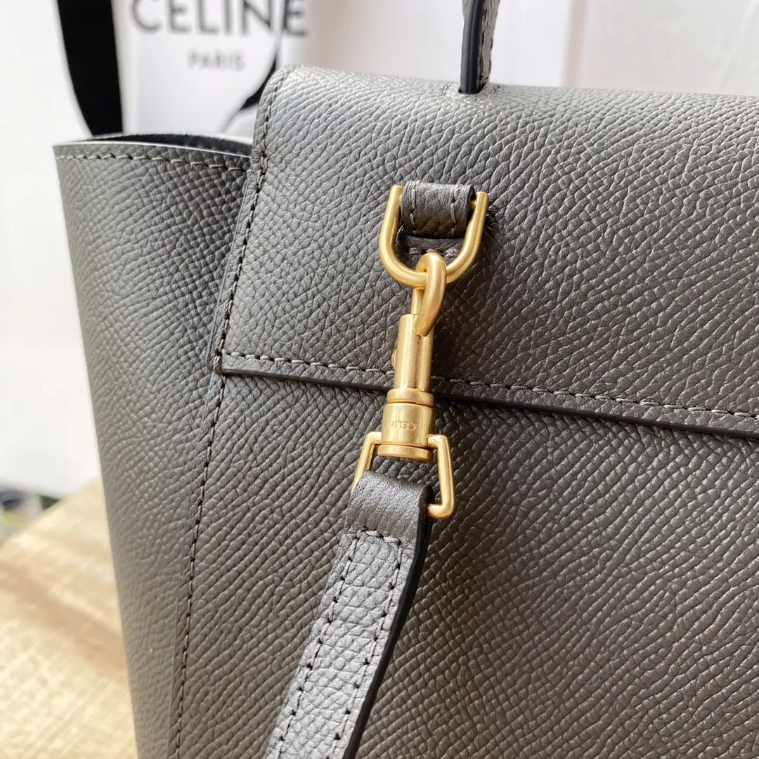 CELINE-NANO-BELT-BAG-IN-GRAINED-CALFSKIN-GREY-189003ZVA.10DC_7 CELINE NANO BELT BAG IN GRAINED CALFSKIN GREY 189003ZVA.10DC 7