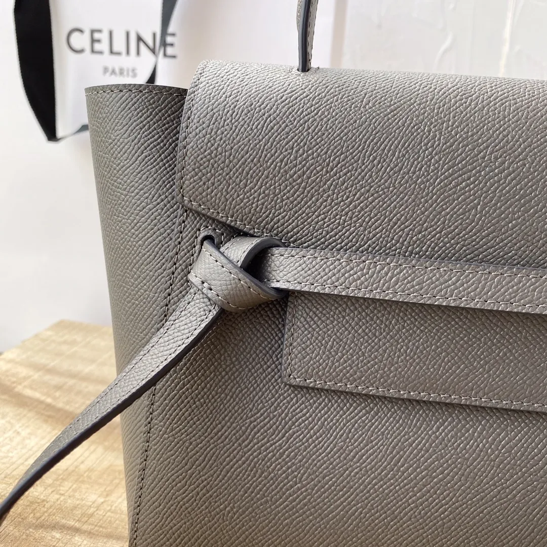 CELINE-NANO-BELT-BAG-IN-GRAINED-CALFSKIN-GREY-189003ZVA.10DC_8 CELINE NANO BELT BAG IN GRAINED CALFSKIN GREY 189003ZVA.10DC 8