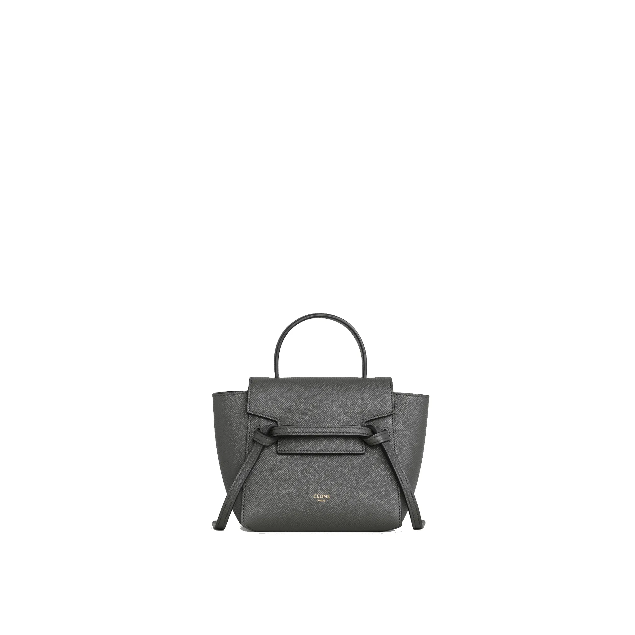 CELINE-PICO-BELT-BAG-IN-GRAINED-CALFSKIN-GREY-194263ZVA.10DC CELINE PICO BELT BAG IN GRAINED CALFSKIN GREY 194263ZVA.10DC