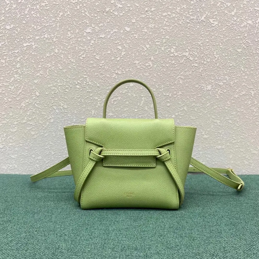 CELINE-PICO-BELT-BAG-IN-GRAINED-CALFSKIN-SAGE-194263ZVA.31SA_1 CELINE PICO BELT BAG IN GRAINED CALFSKIN SAGE 194263ZVA.31SA 1