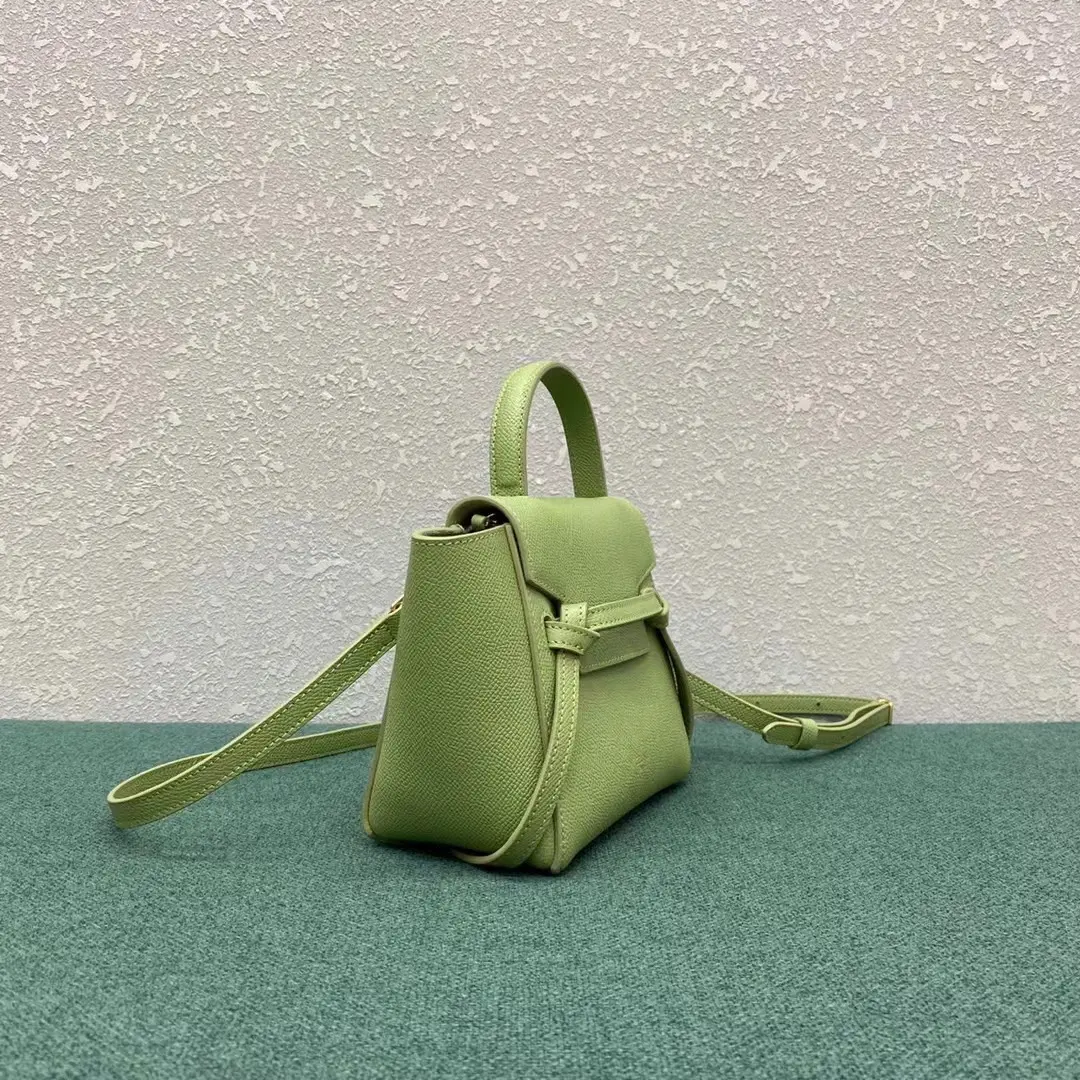 CELINE-PICO-BELT-BAG-IN-GRAINED-CALFSKIN-SAGE-194263ZVA.31SA_3 CELINE PICO BELT BAG IN GRAINED CALFSKIN SAGE 194263ZVA.31SA 3