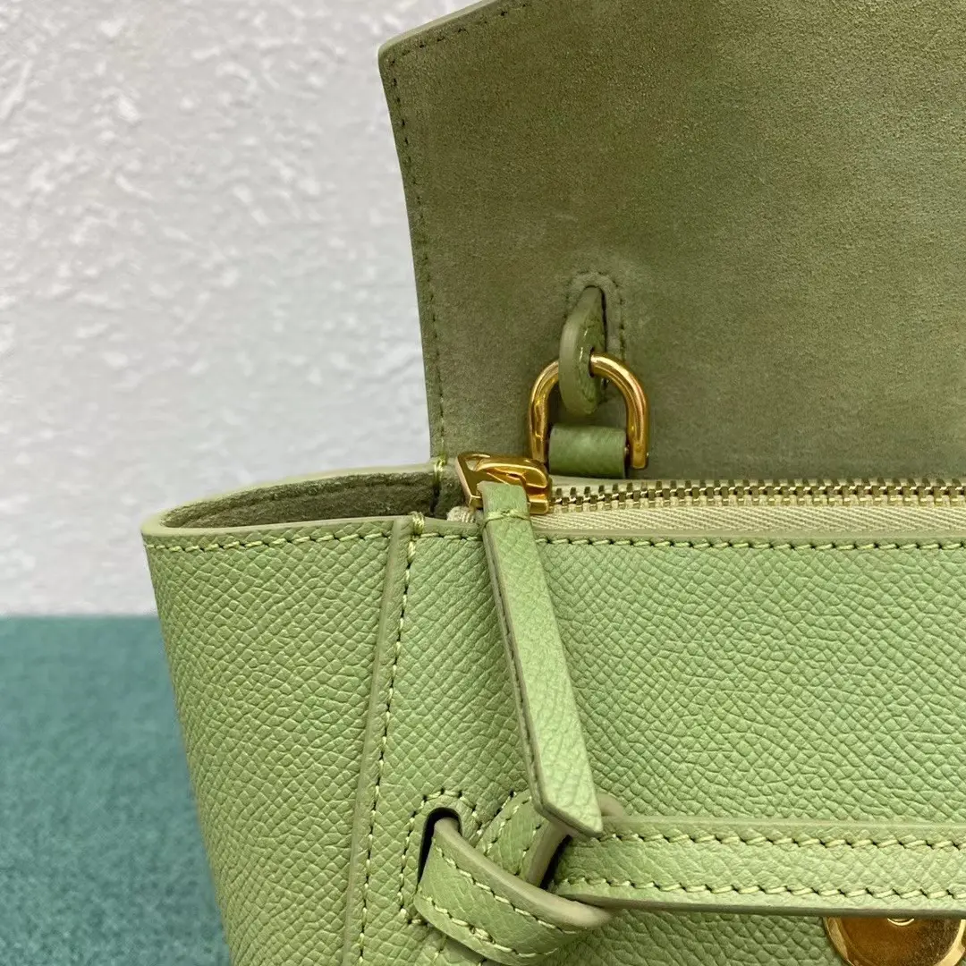CELINE-PICO-BELT-BAG-IN-GRAINED-CALFSKIN-SAGE-194263ZVA.31SA_8 CELINE PICO BELT BAG IN GRAINED CALFSKIN SAGE 194263ZVA.31SA 8