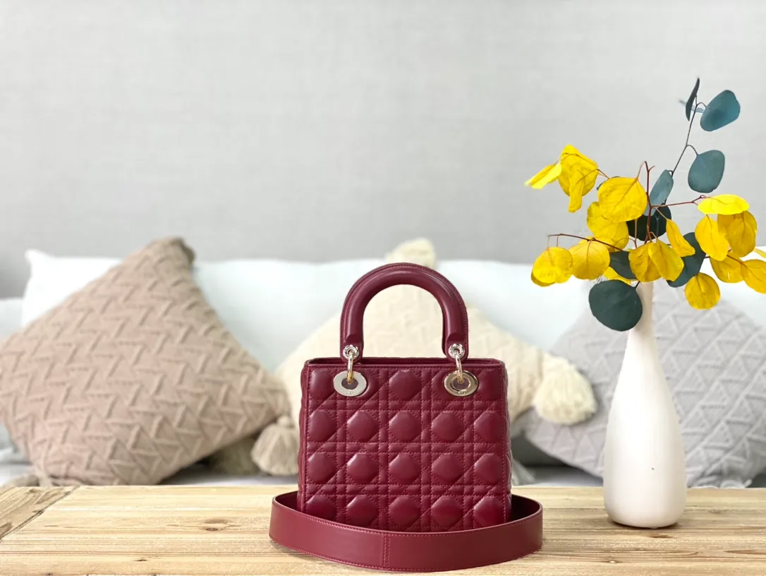 DIOR-SMALL-LADY-DIOR-MY-ABCDIOR-BAG-CANNAGE-LAMBSKIN-CHERRY-RED-M0538OCAL_M52R_3 DIOR SMALL LADY DIOR MY ABCDIOR BAG CANNAGE LAMBSKIN CHERRY RED M0538OCAL M52R 3
