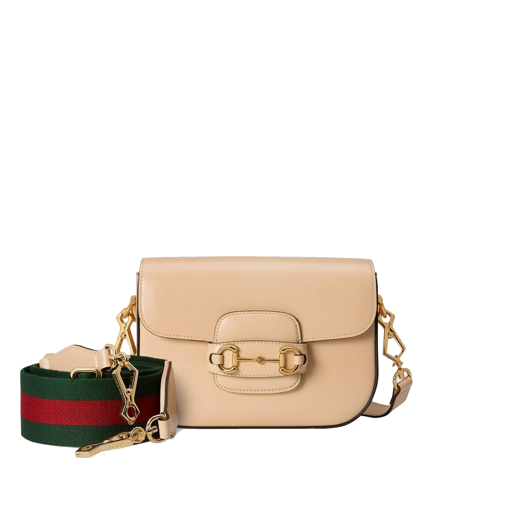 GUCCI-HORSEBIT-1955-MINI-BAG-LEATHER-BEIGE-658574-18YSG-9878 GUCCI HORSEBIT 1955 MINI BAG LEATHER BEIGE 658574 18YSG 9878