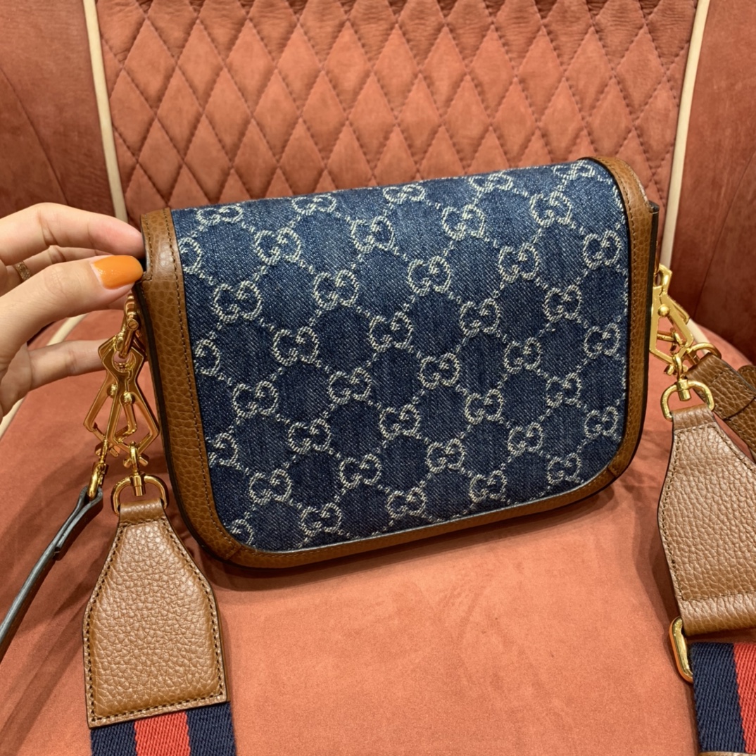 GUCCI-HORSEBIT-1955-MINI-BAG-LEATHER-GG-JACQUARD-DENIM-DARK-BLUE-658574-2KQPG-8391_3 GUCCI HORSEBIT 1955 MINI BAG LEATHER GG JACQUARD DENIM DARK BLUE 658574 2KQPG 8391 3