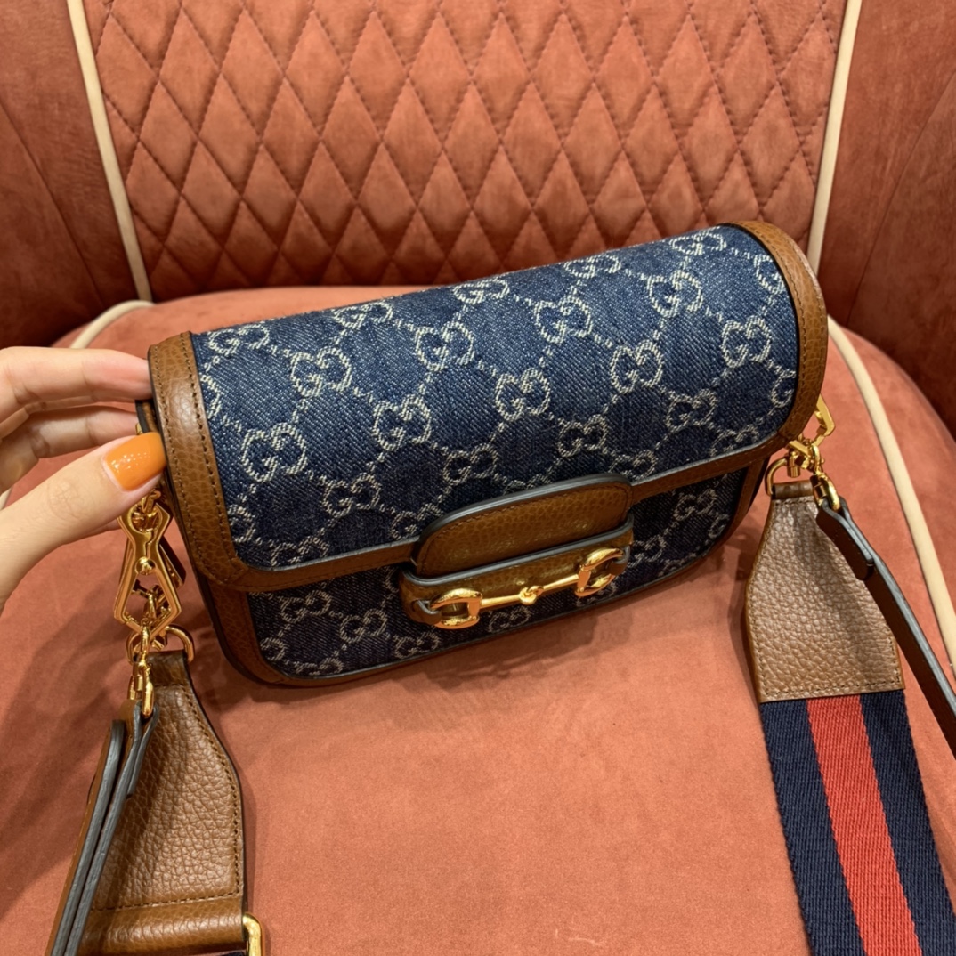 GUCCI-HORSEBIT-1955-MINI-BAG-LEATHER-GG-JACQUARD-DENIM-DARK-BLUE-658574-2KQPG-8391_4 GUCCI HORSEBIT 1955 MINI BAG LEATHER GG JACQUARD DENIM DARK BLUE 658574 2KQPG 8391 4