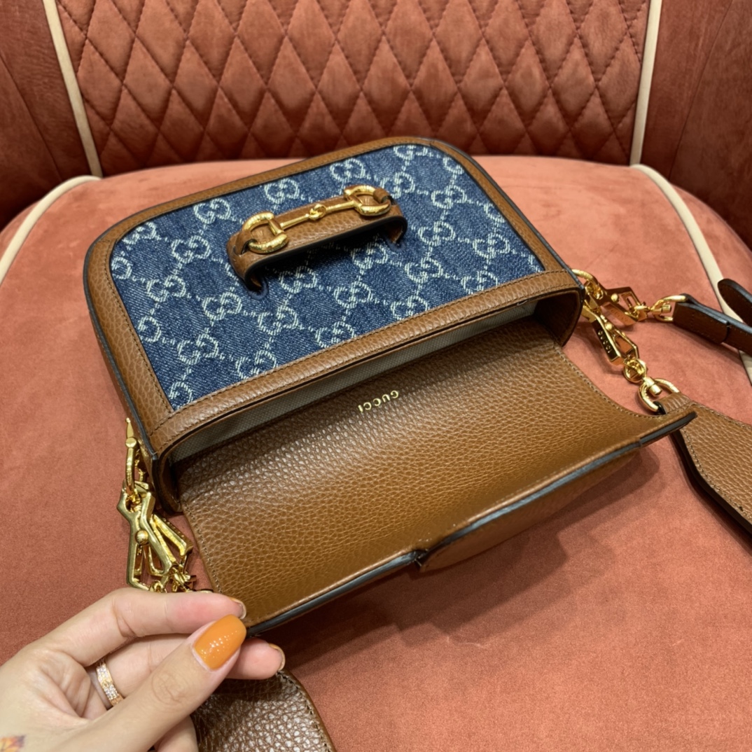 GUCCI-HORSEBIT-1955-MINI-BAG-LEATHER-GG-JACQUARD-DENIM-DARK-BLUE-658574-2KQPG-8391_6 GUCCI HORSEBIT 1955 MINI BAG LEATHER GG JACQUARD DENIM DARK BLUE 658574 2KQPG 8391 6