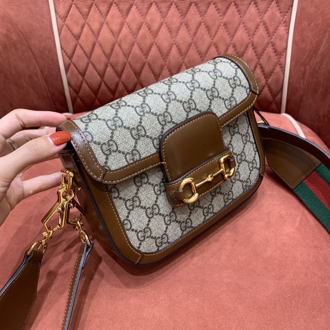 GUCCI-HORSEBIT-1955-MINI-BAG-LEATHER-GG-SUPREME-CANVAS-658574-HUHHG-8565_2 GUCCI HORSEBIT 1955 MINI BAG LEATHER GG SUPREME CANVAS 658574 HUHHG 8565 2