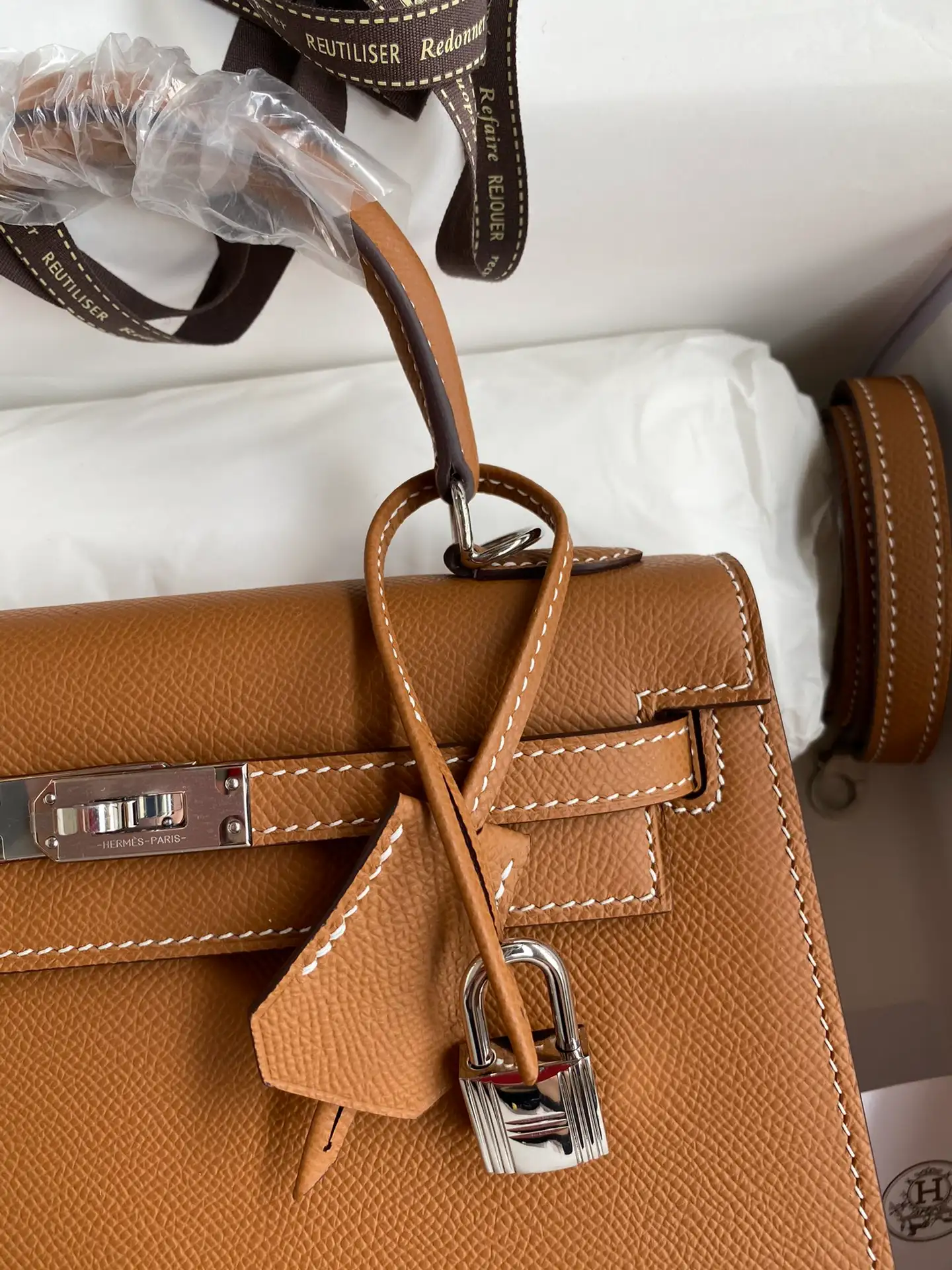 HERMES-KELLY-25-ANEMONE-EPSOM-SELLIER-SHOULDER-BAG-SILVER-HARDWARE-BROWN_7 HERMES KELLY 25 ANEMONE EPSOM SELLIER SHOULDER BAG SILVER HARDWARE BROWN 7