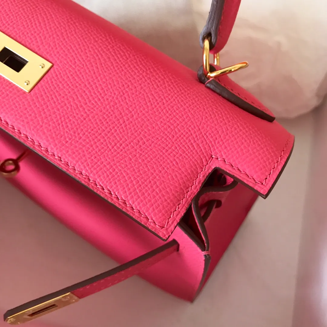 HERMES-KELLY-25-EPSOM-SELLIER-LEATHER-GOLD-HARDWARE-ROSE-LIPSTICK-PINK_4 HERMES KELLY 25 EPSOM SELLIER LEATHER GOLD HARDWARE ROSE LIPSTICK PINK 4