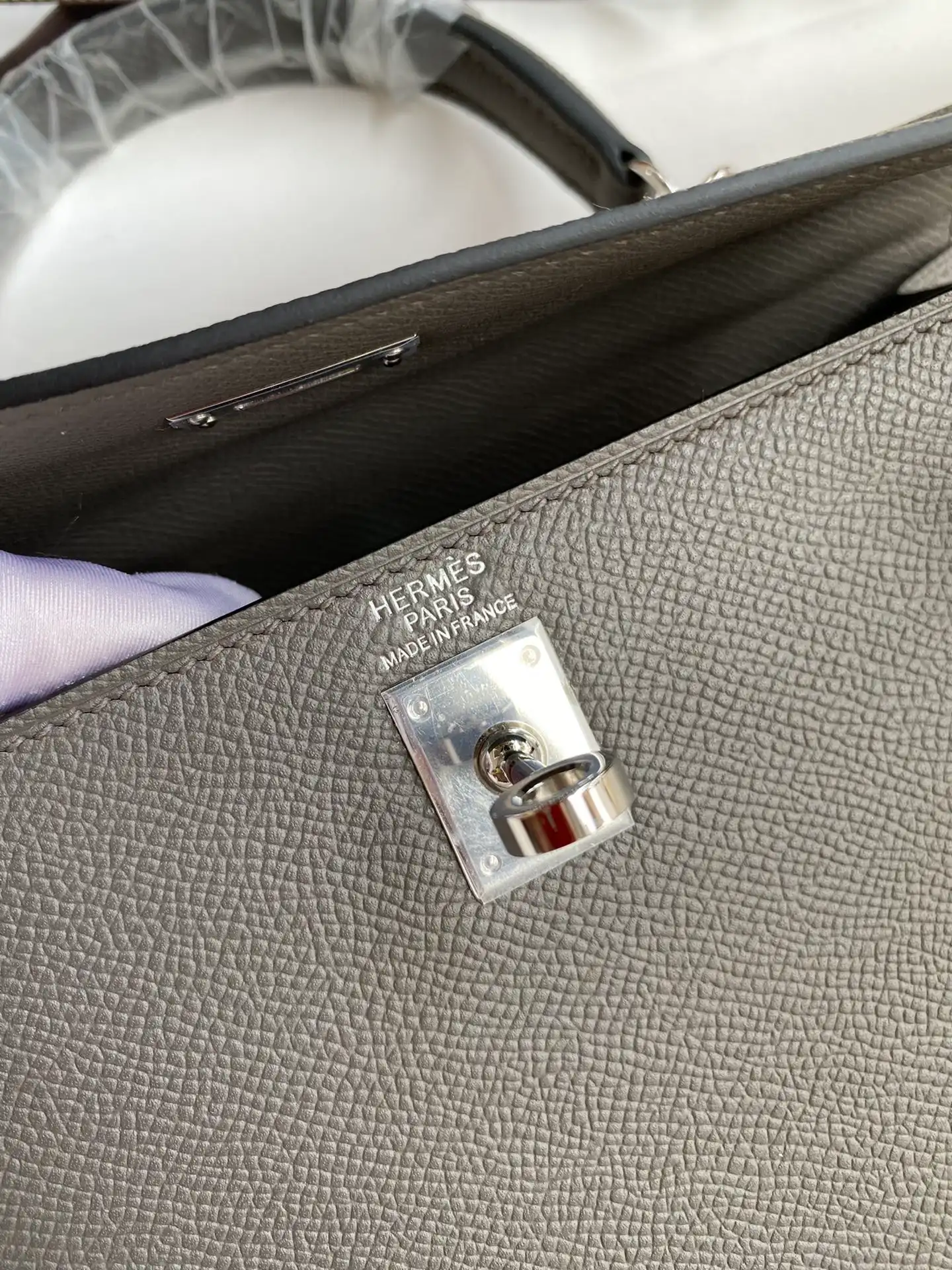 HERMES-KELLY-25-EPSOM-SILVER-HARDWARE-GRIS-ETAIN_6 HERMES KELLY 25 EPSOM SILVER HARDWARE GRIS ETAIN 6