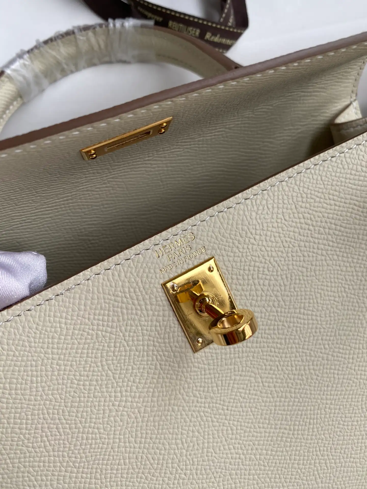 HERMES-KELLY-25-RETOURNE-BETON-TOGO-LEATHER-GOLD-HARDWARE_5 HERMES KELLY 25 RETOURNE BETON TOGO LEATHER GOLD HARDWARE 5