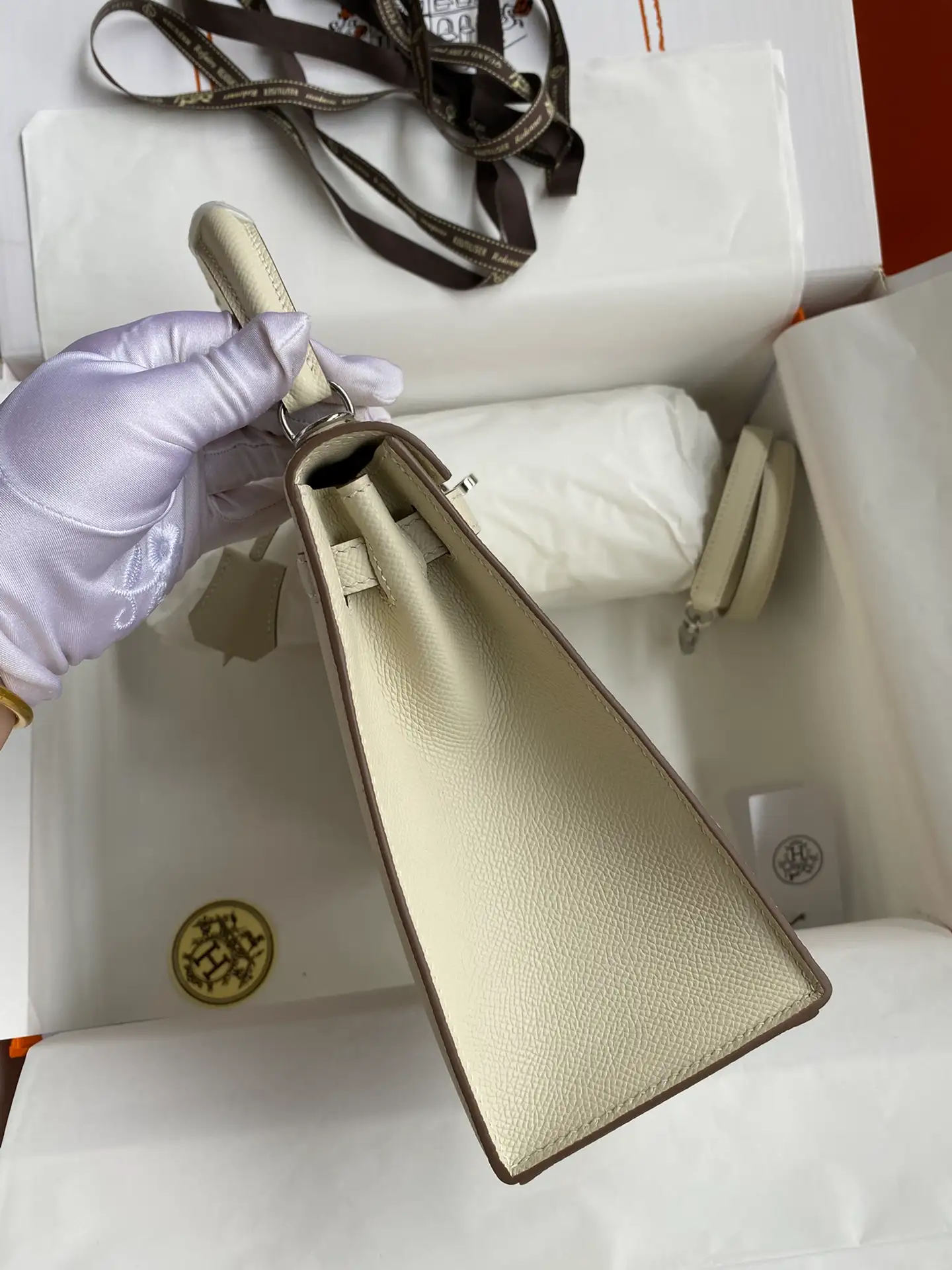 HERMES-KELLY-25-RETOURNE-BETON-TOGO-LEATHER-SILVER-HARDWARE_3 HERMES KELLY 25 RETOURNE BETON TOGO LEATHER SILVER HARDWARE 3