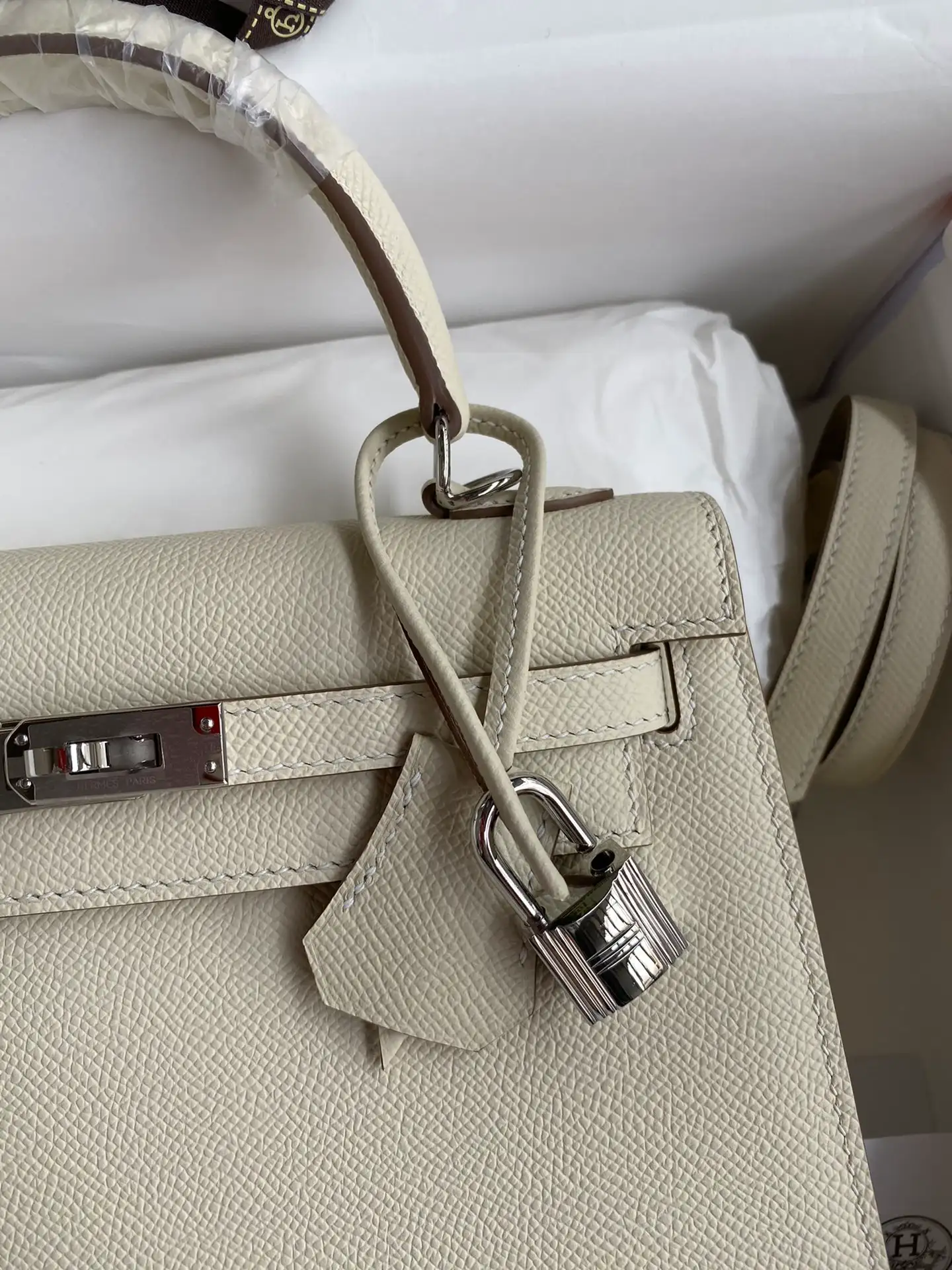 HERMES-KELLY-25-RETOURNE-BETON-TOGO-LEATHER-SILVER-HARDWARE_6 HERMES KELLY 25 RETOURNE BETON TOGO LEATHER SILVER HARDWARE 6