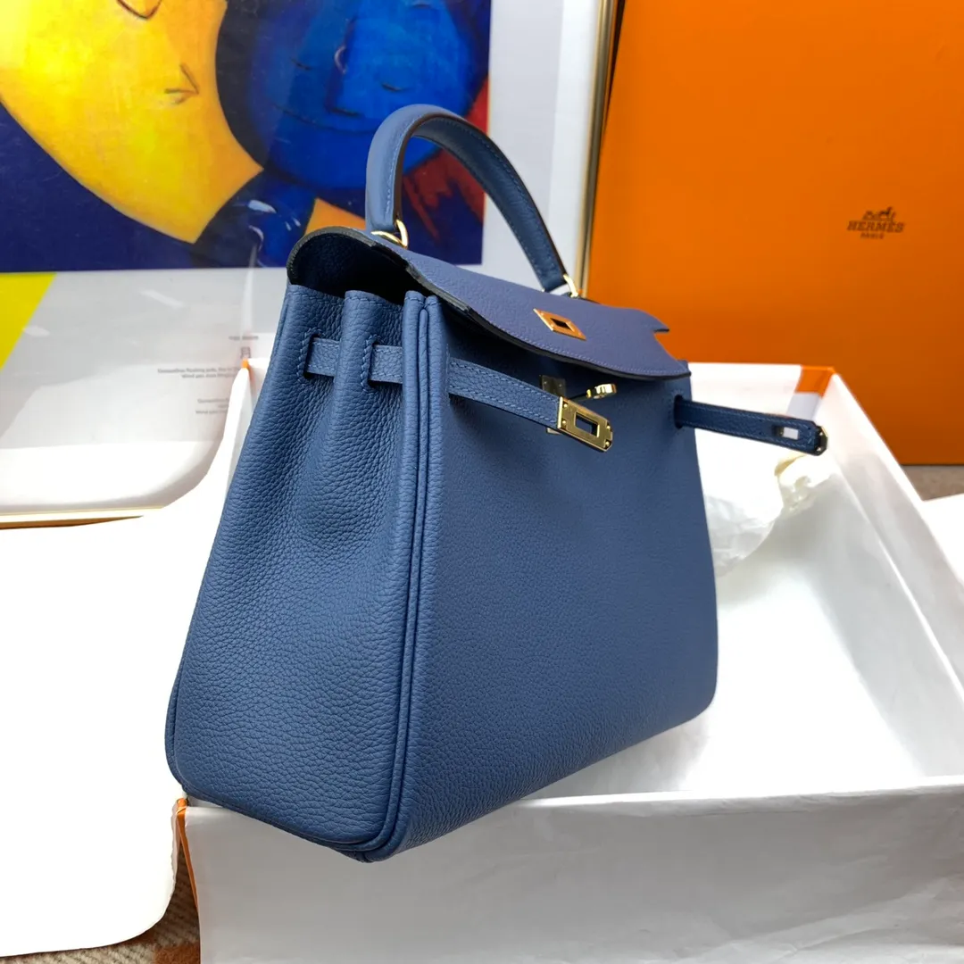 HERMES-KELLY-25-TOGO-RETOURNE-LEATHER-GOLD-HARDWARE-BLUE-AGATE_8 HERMES KELLY 25 TOGO RETOURNE LEATHER GOLD HARDWARE BLUE AGATE 8