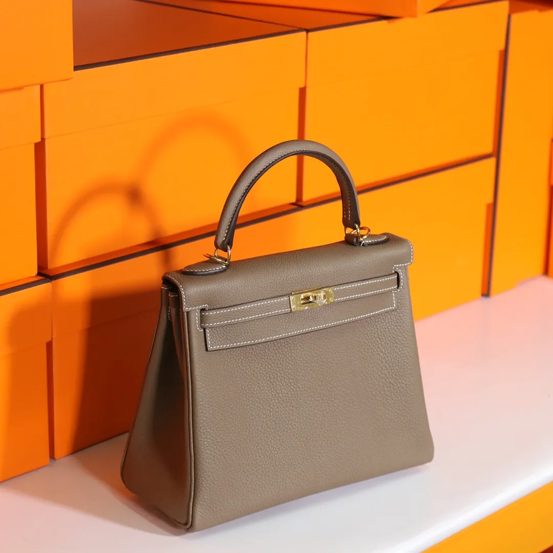 HERMES-KELLY-25-TOGO-RETOURNE-LEATHER-GOLD-HARDWARE-ETOUPE_2 HERMES KELLY 25 TOGO RETOURNE LEATHER GOLD HARDWARE ETOUPE 2