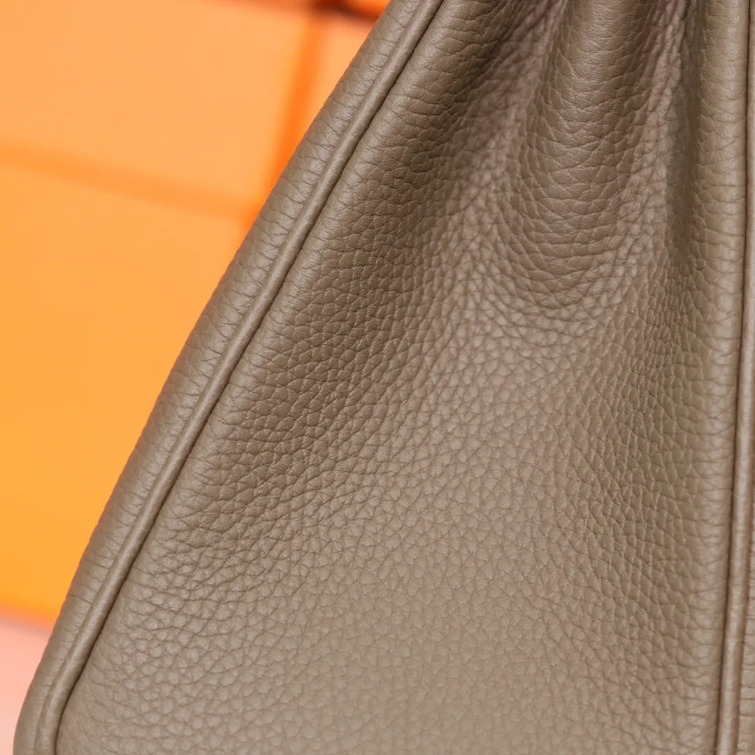 HERMES-KELLY-25-TOGO-RETOURNE-LEATHER-GOLD-HARDWARE-ETOUPE_7 HERMES KELLY 25 TOGO RETOURNE LEATHER GOLD HARDWARE ETOUPE 7