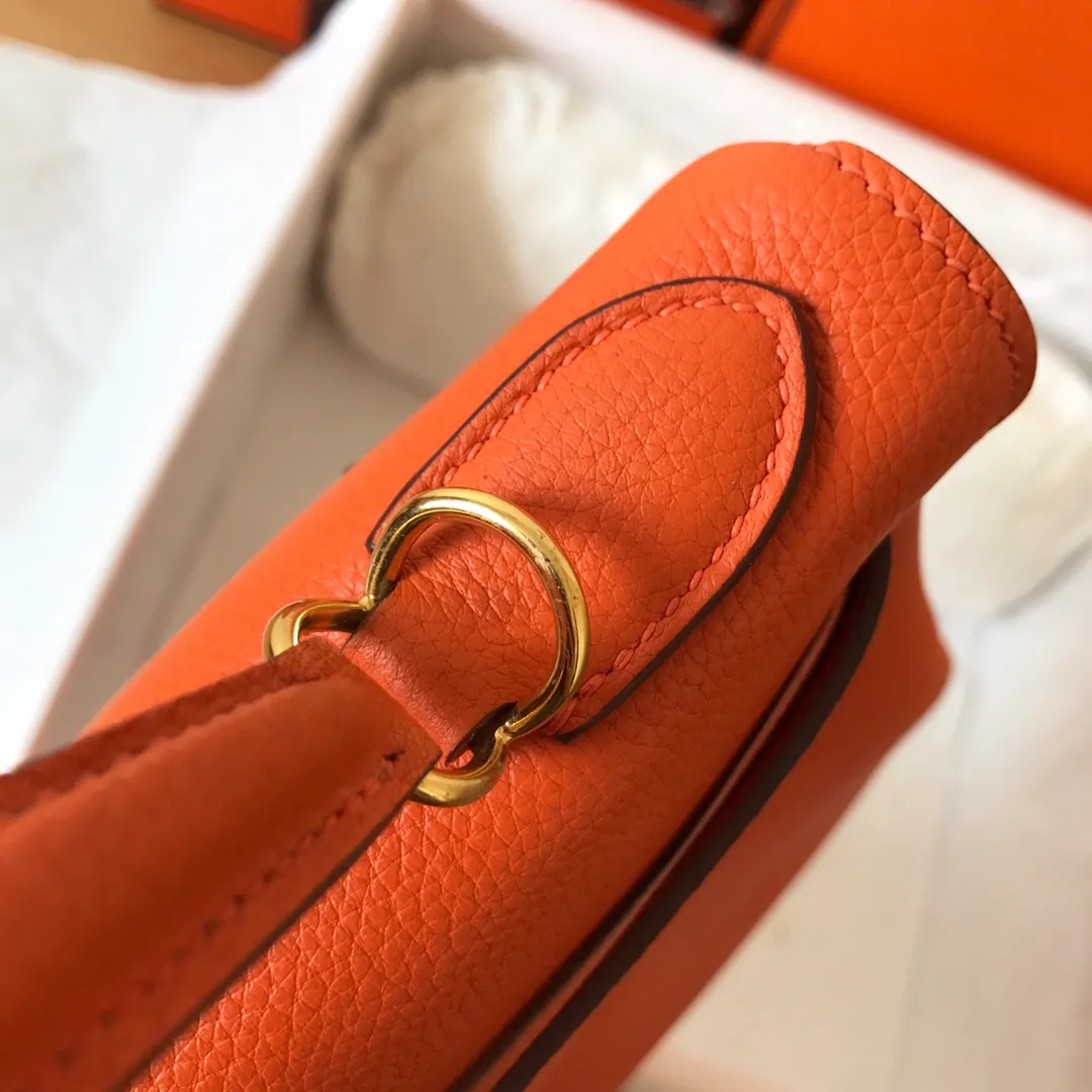 HERMES-KELLY-25-TOGO-RETOURNE-LEATHER-GOLD-HARDWARE-FEU_7 HERMES KELLY 25 TOGO RETOURNE LEATHER GOLD HARDWARE FEU 7