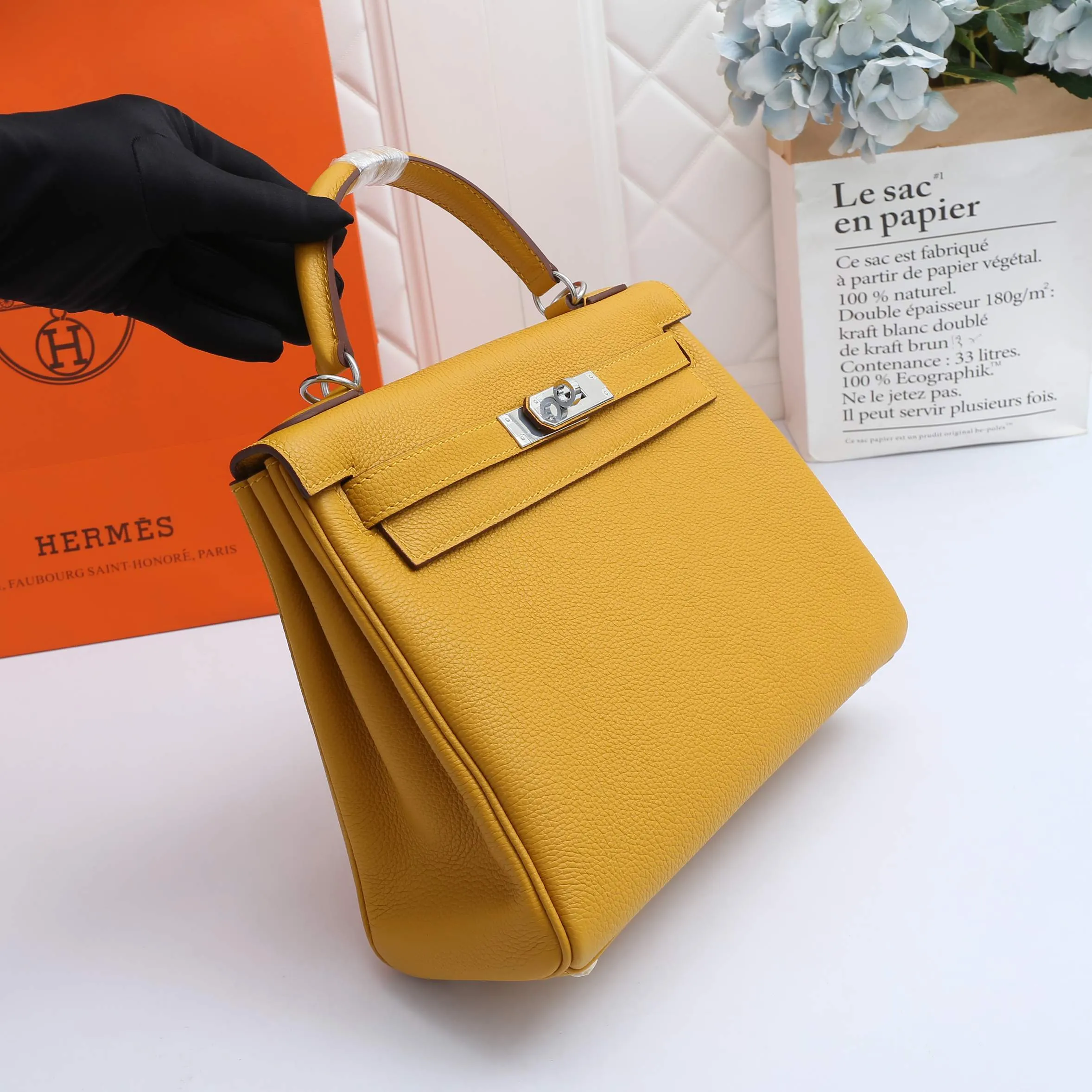 HERMES-KELLY-25-TOGO-RETOURNE-LEATHER-SILVER-HARDWARE-AMBRE_2 HERMES KELLY 25 TOGO RETOURNE LEATHER SILVER HARDWARE AMBRE 2