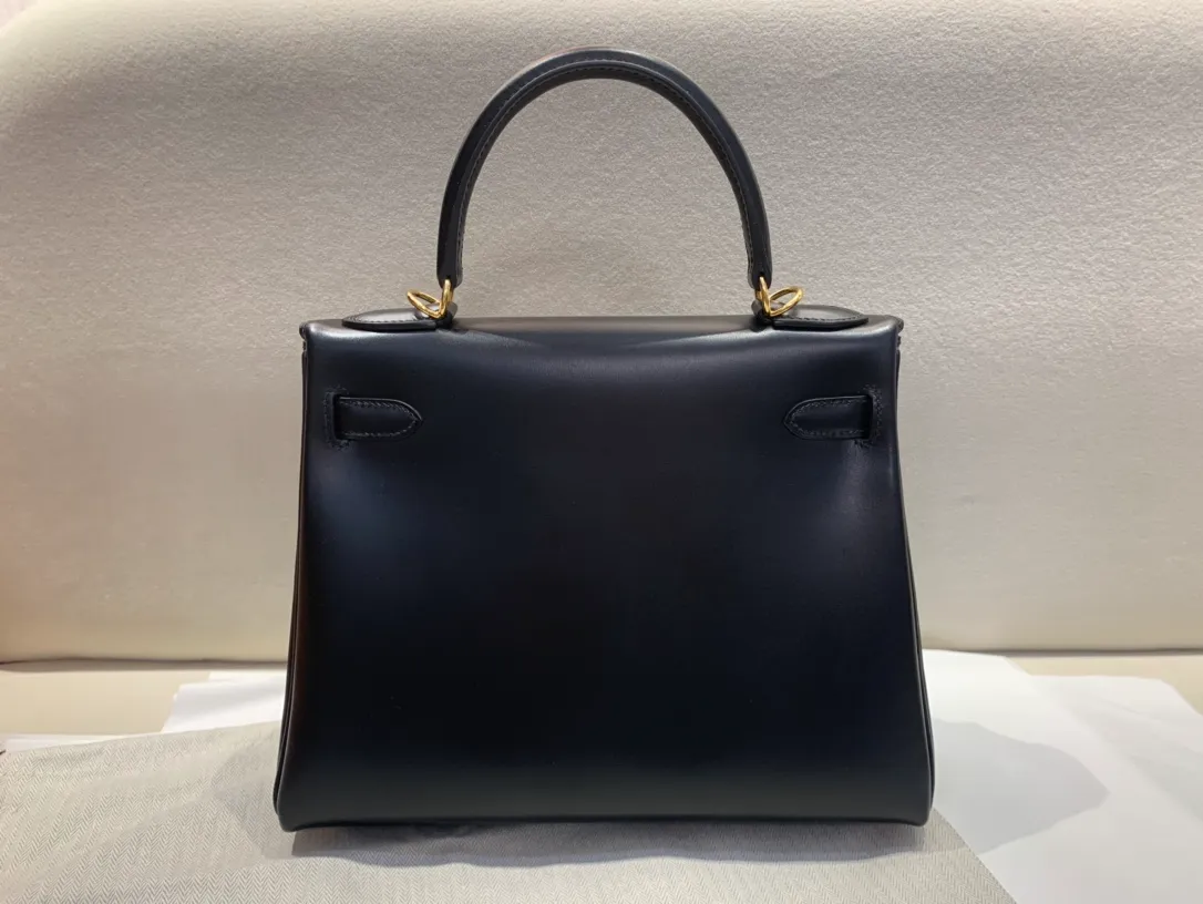 HERMES-KELLY-28-CALF-BOX-LEATHER-SELLIER-GOLD-HARDWARE-BLACK_2 HERMES KELLY 28 CALF BOX LEATHER SELLIER GOLD HARDWARE BLACK 2