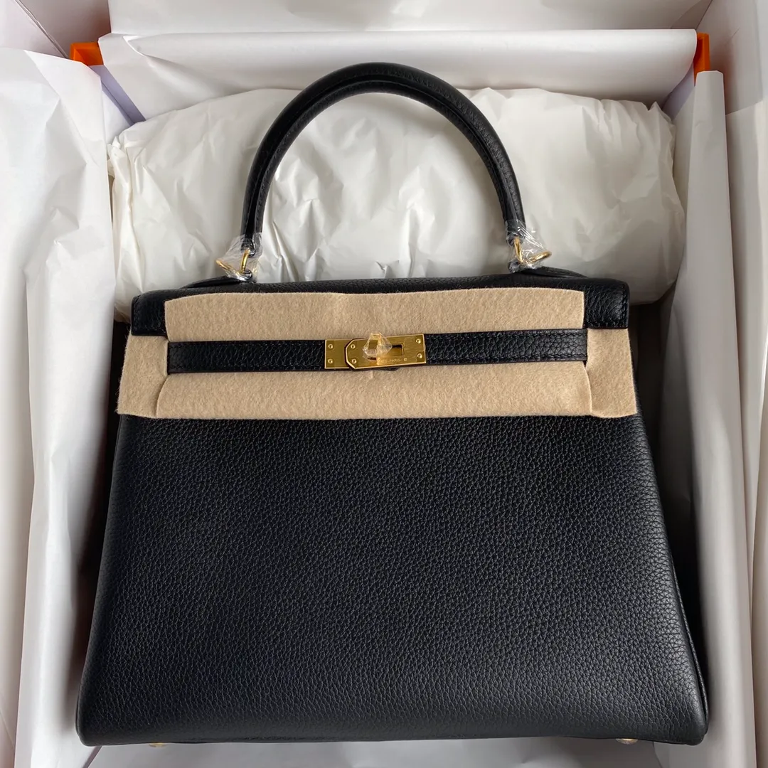 HERMES-KELLY-28-TOGO-RETOURNE-LEATHER-GOLD-HARDWARE-BLACK_1 HERMES KELLY 28 TOGO RETOURNE LEATHER GOLD HARDWARE BLACK 1