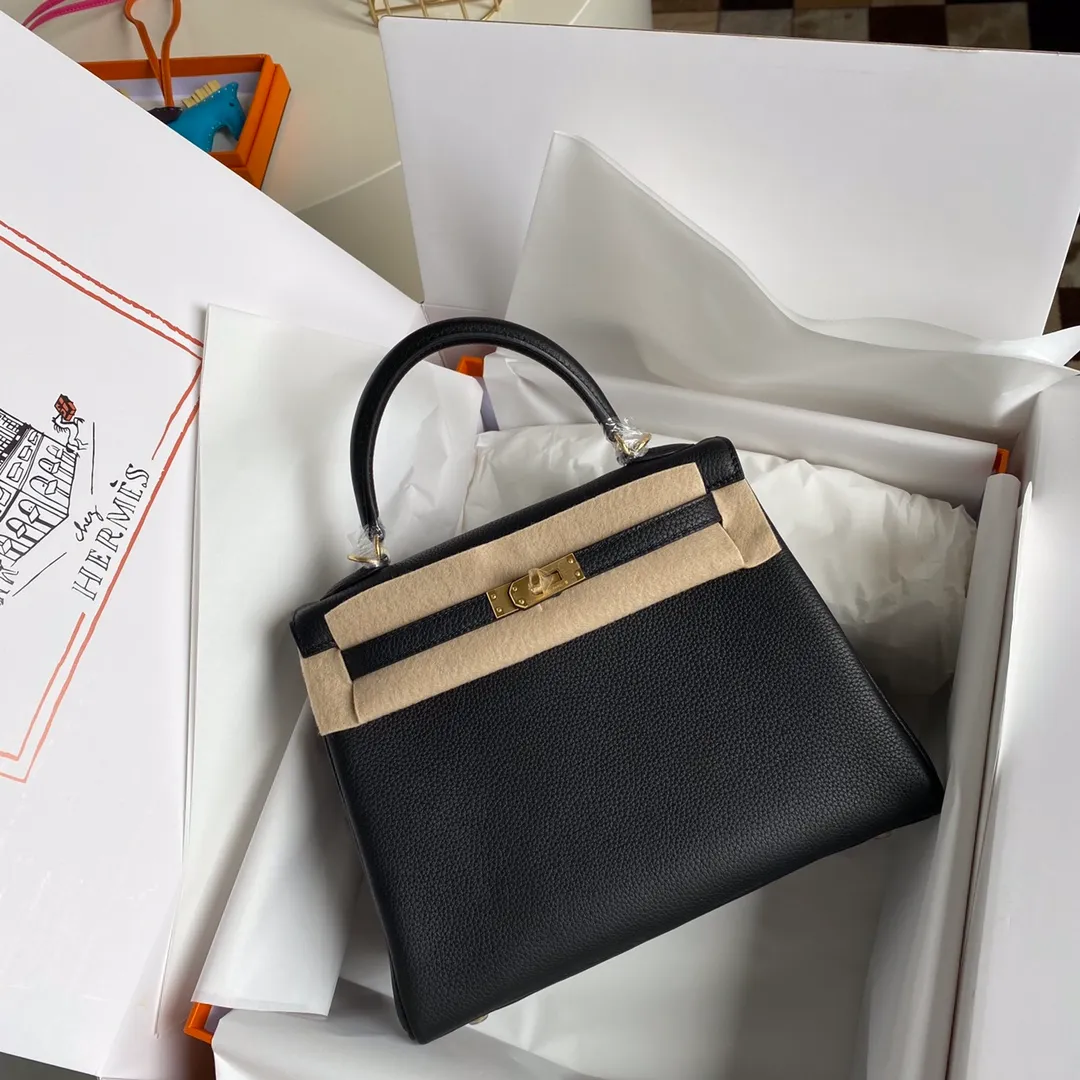 HERMES-KELLY-28-TOGO-RETOURNE-LEATHER-GOLD-HARDWARE-BLACK_9 HERMES KELLY 28 TOGO RETOURNE LEATHER GOLD HARDWARE BLACK 9