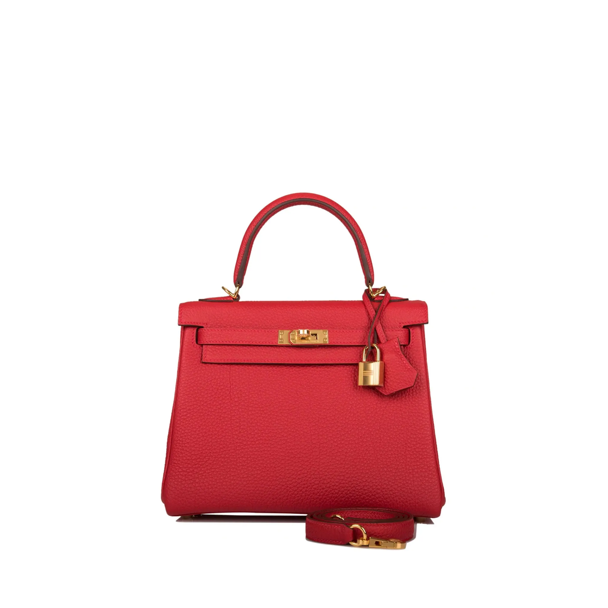 HERMES-KELLY-28-TOGO-RETOURNE-LEATHER-GOLD-HARDWARE-ROUGE-CASAQUE HERMES KELLY 28 TOGO RETOURNE LEATHER GOLD HARDWARE ROUGE CASAQUE