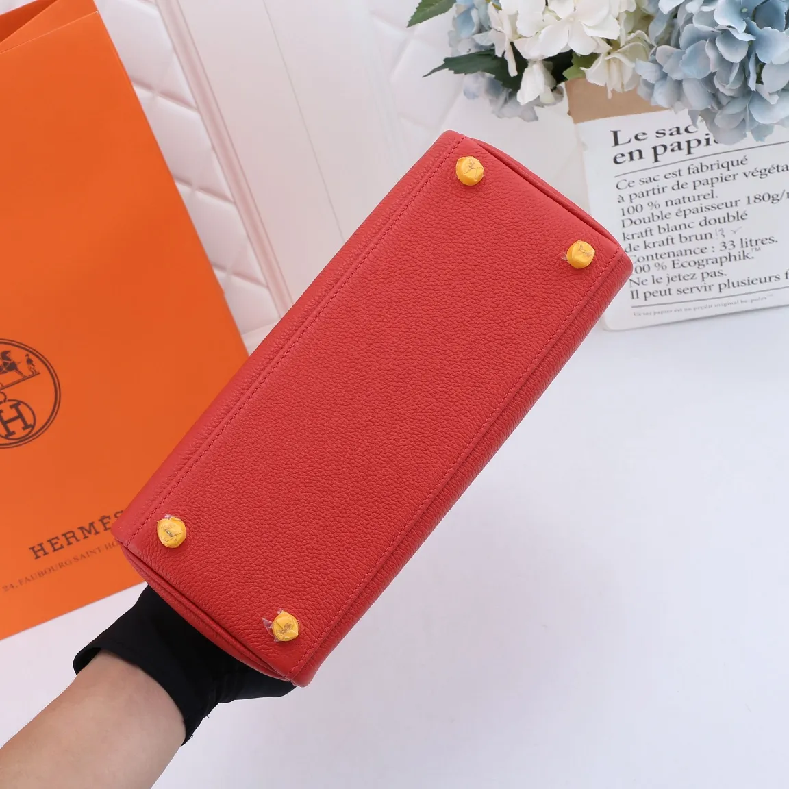 HERMES-KELLY-28-TOGO-RETOURNE-LEATHER-GOLD-HARDWARE-ROUGE-CASAQUE_5 HERMES KELLY 28 TOGO RETOURNE LEATHER GOLD HARDWARE ROUGE CASAQUE 5