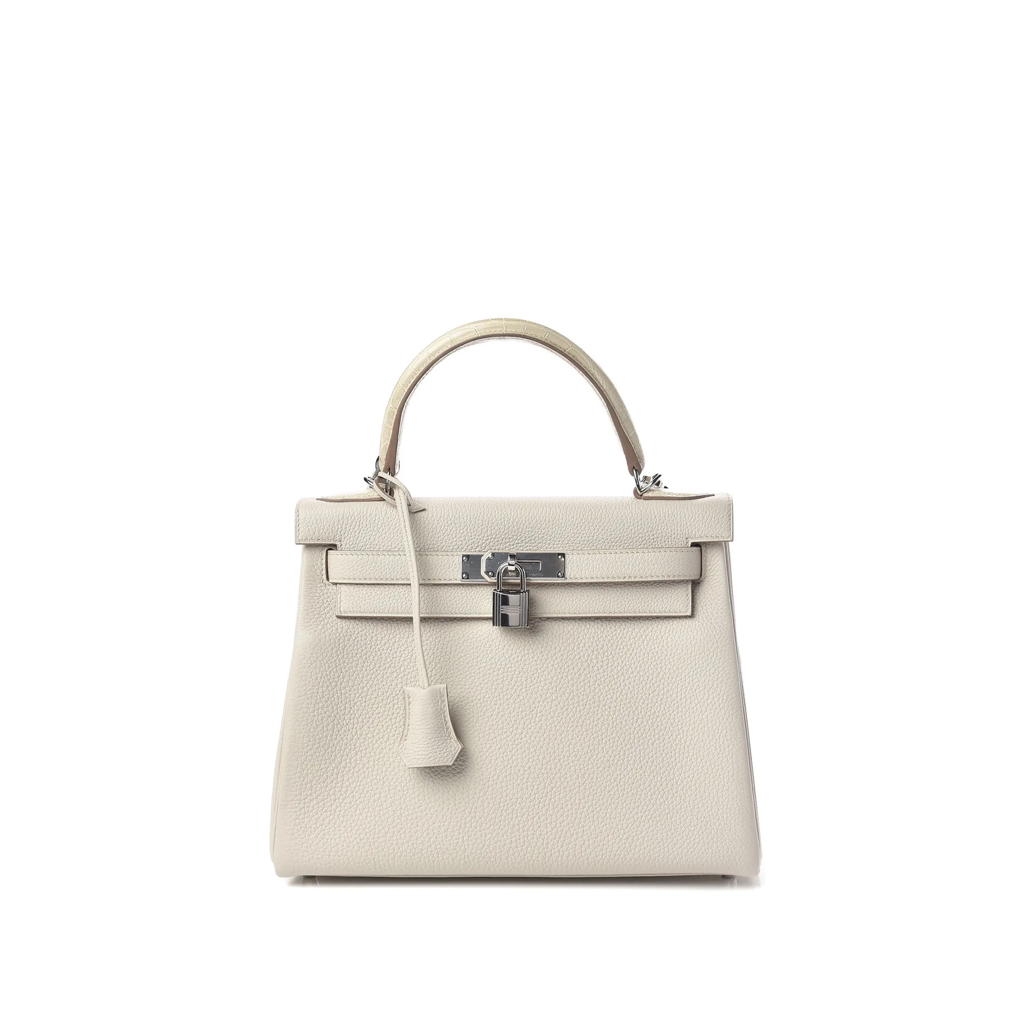 HERMES-KELLY-28-TOGO-RETOURNE-LEATHER-SILVER-HARDWARE-BETON_0 HERMES KELLY 28 TOGO RETOURNE LEATHER SILVER HARDWARE BETON 0