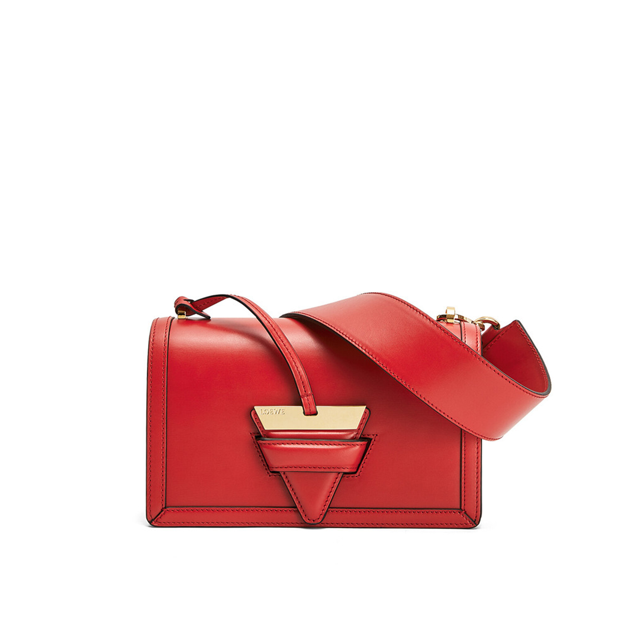 LOEWE-LADIES-BARCELONA-SHOULDER-BAG-RED-0010245025 LOEWE LADIES BARCELONA SHOULDER BAG RED 0010245025
